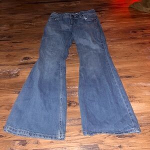 wrangler jeans, size 5x30, jeans, blue dark